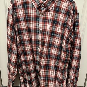 Classic Men's Checkered Button-Down Shirt